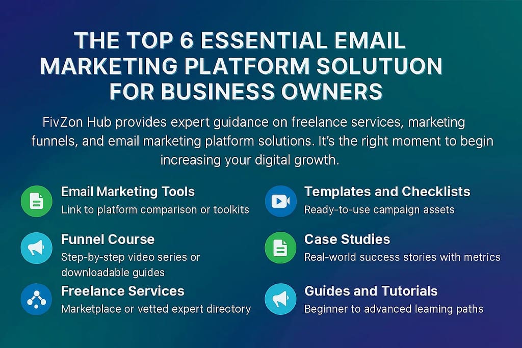 FivZon | The Ultimate Smart Emailing Blueprint 5 Solutions